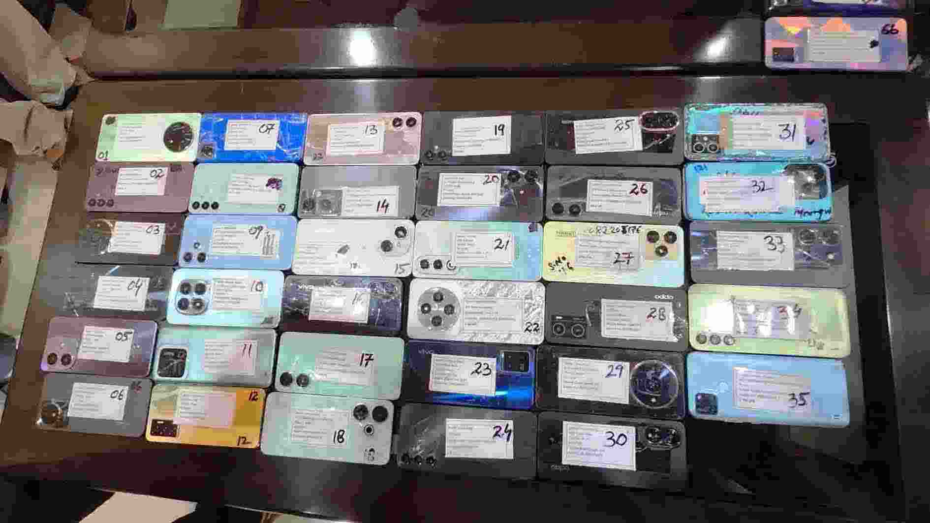 Reasi Police recovers 206 missing mobile phones