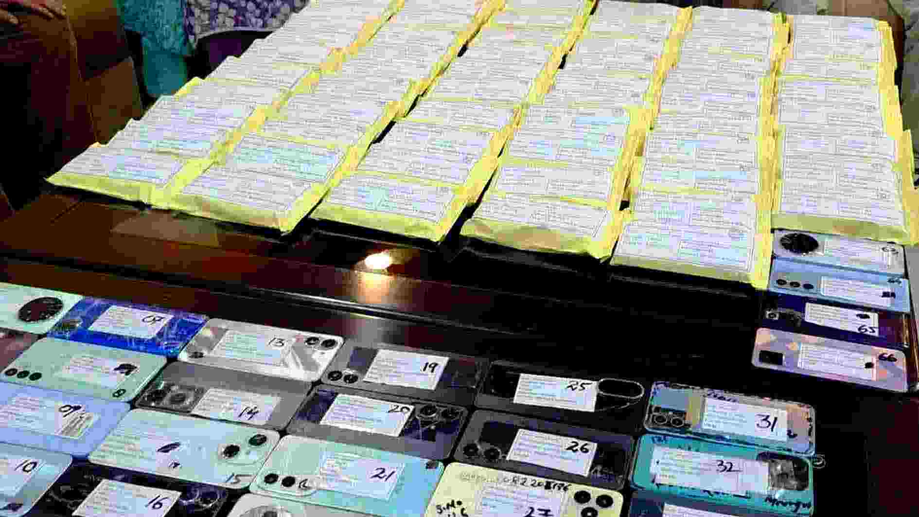 Reasi Police recovers 206 missing mobile phones